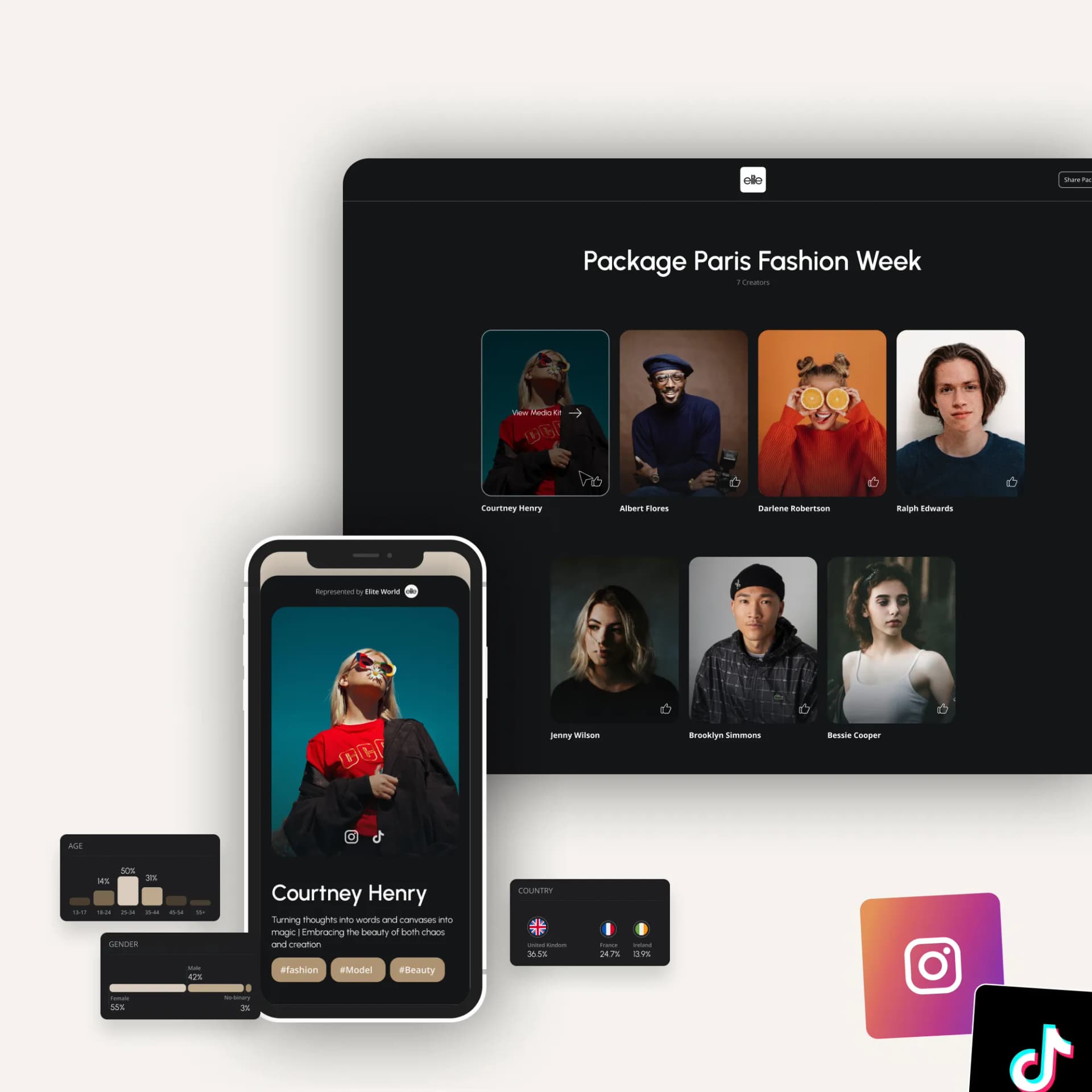 IconDesk- Case Study image of screen designs