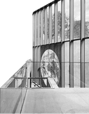 Abstract angle of a modern building